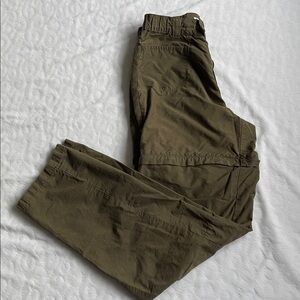 Women's Olive Green  Hiking Pants/shorts.